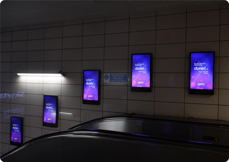 Metro DOOH in Istanbul and Ankara
